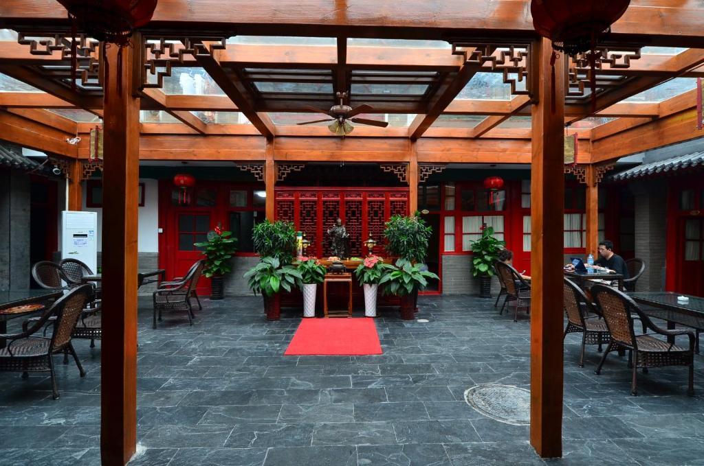 Qianmen Courtyard Hotel Peking  Buitenkant foto